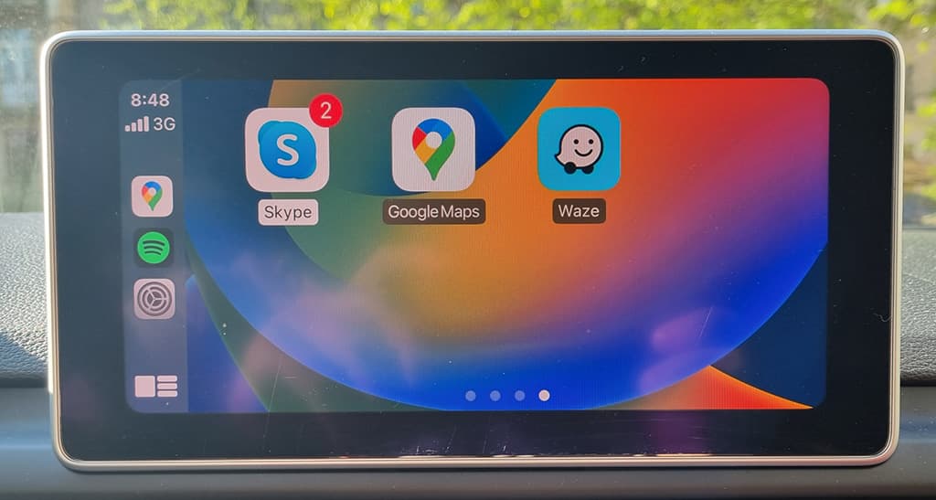 How to connect waze to car screen via Bluetooth using Apple Carplay 2023