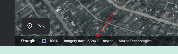 How to know the time and date of the photo in Google Maps was taken
