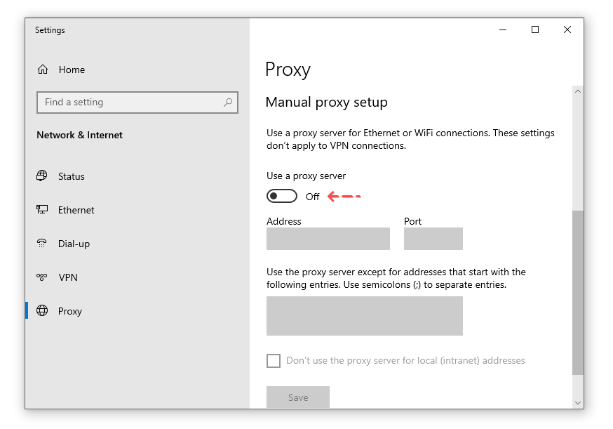 Connected to but pages and websites wont load how to fix on
