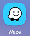 Waze iOS icon
