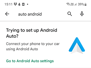 Android Auto item