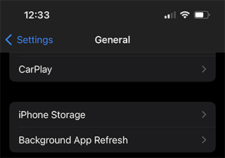 iPhone Storage Options