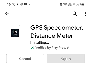 gps speedometer trip meter