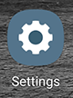 Android Settings icon