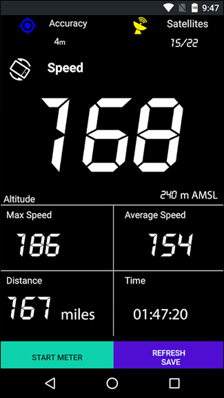 gps speedometer app accuracy