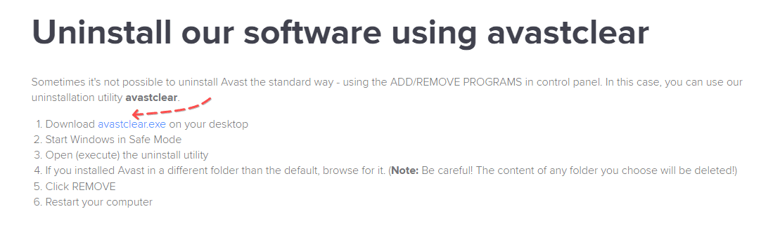 temporary remove avast antivirus temporary remove avast antivirus