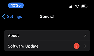 Update iOS