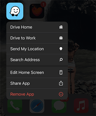 Remove Waze from CarPlay