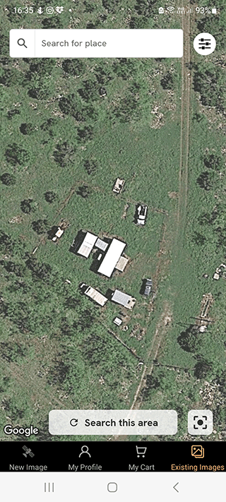 Real images of my house: best services | Satellite imagery apps